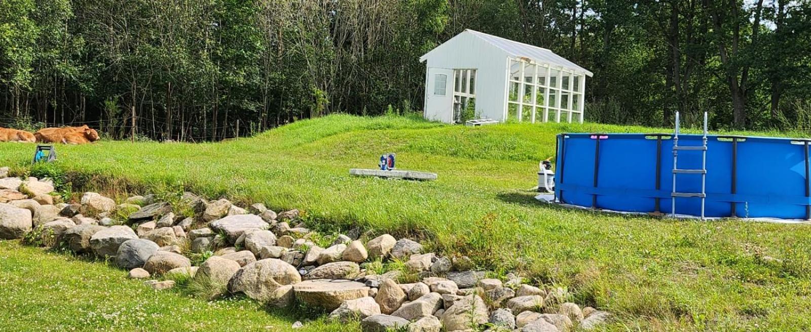 Villa I Naturen Med Spa Onnestad Kültér fotó